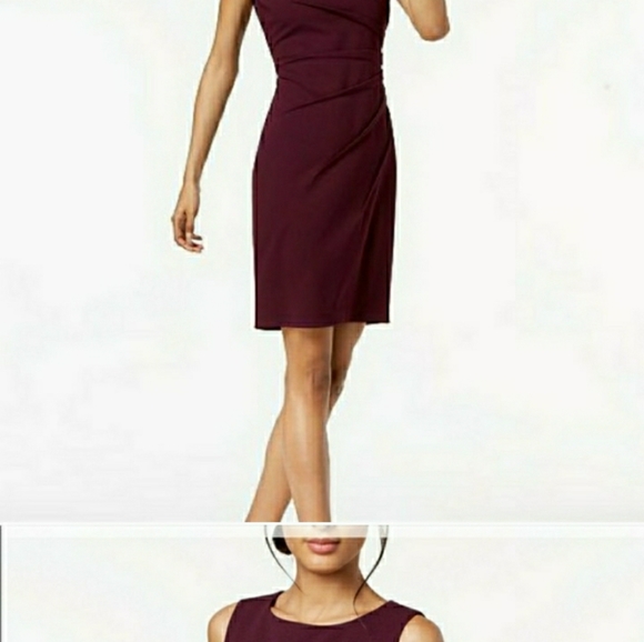 Calvin Klein Deep Purple Dress - Picture 3 of 4